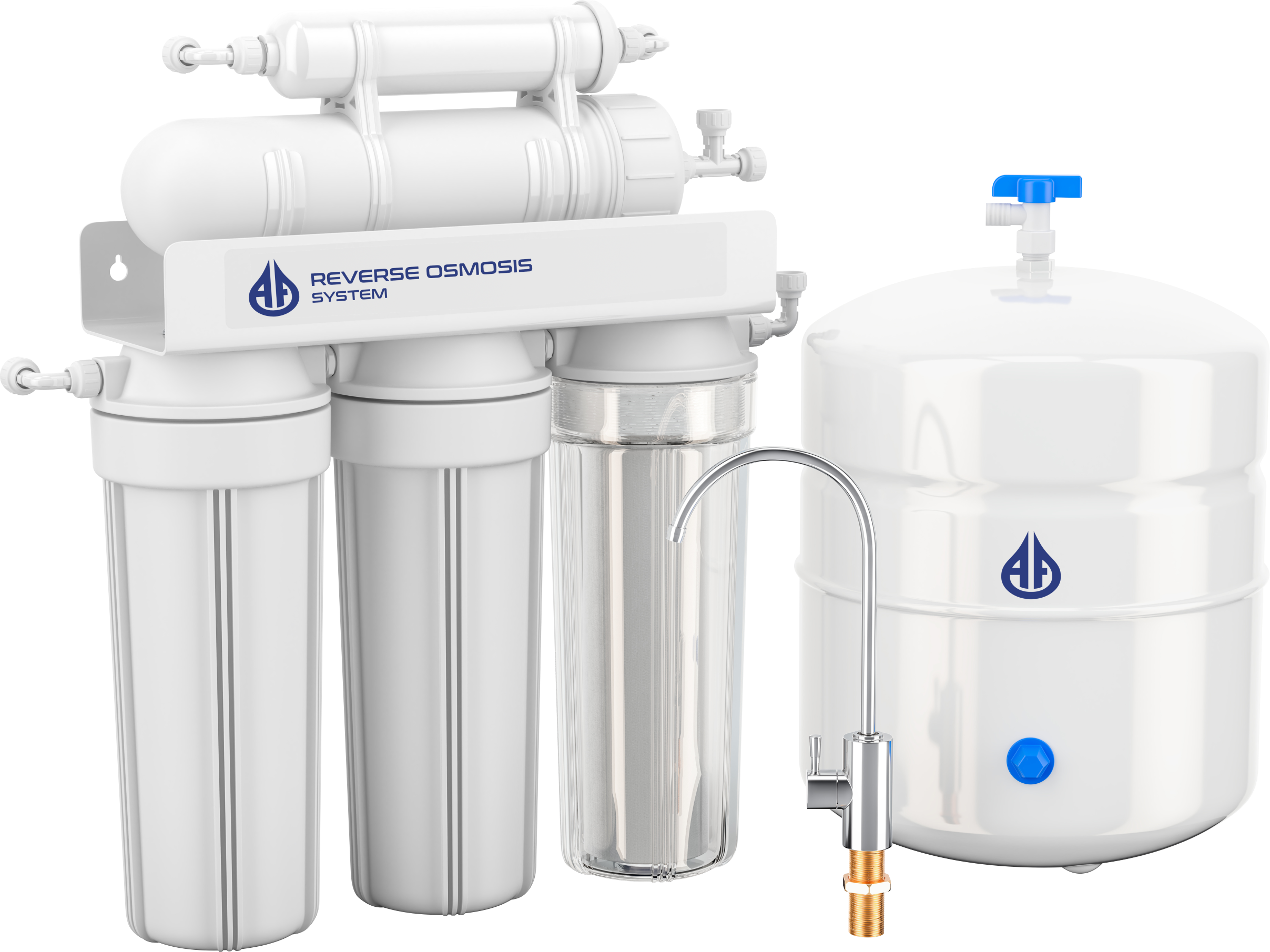image of reverse osmosis water filter system by aquafeel